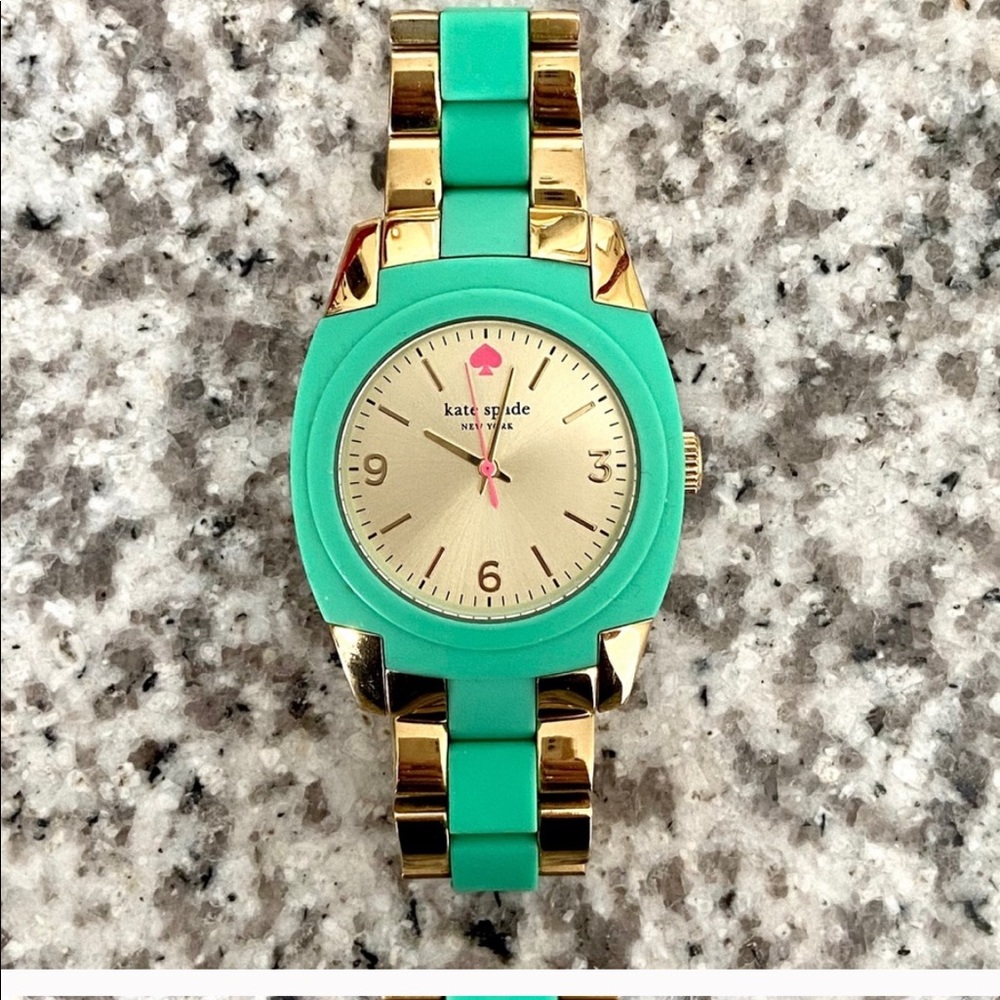 Kate Spade Gold/Mint Watch